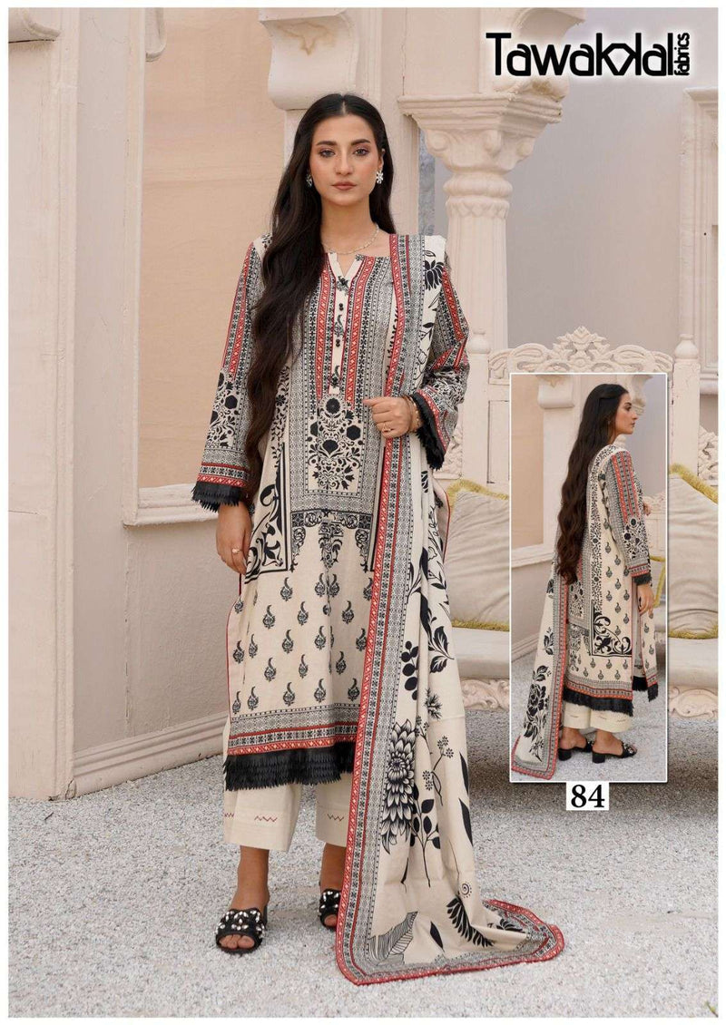 Tawakkal Fabrics Mehroz Luxury Heavy Lawn Cotton Collection Vol 9 Pakistani Suit