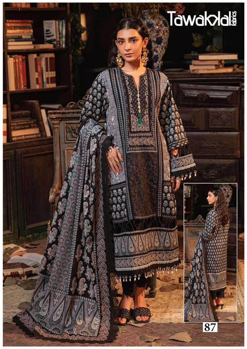 Tawakkal Fabrics Mehroz Luxury Heavy Lawn Cotton Collection Vol 9 Pakistani Suit