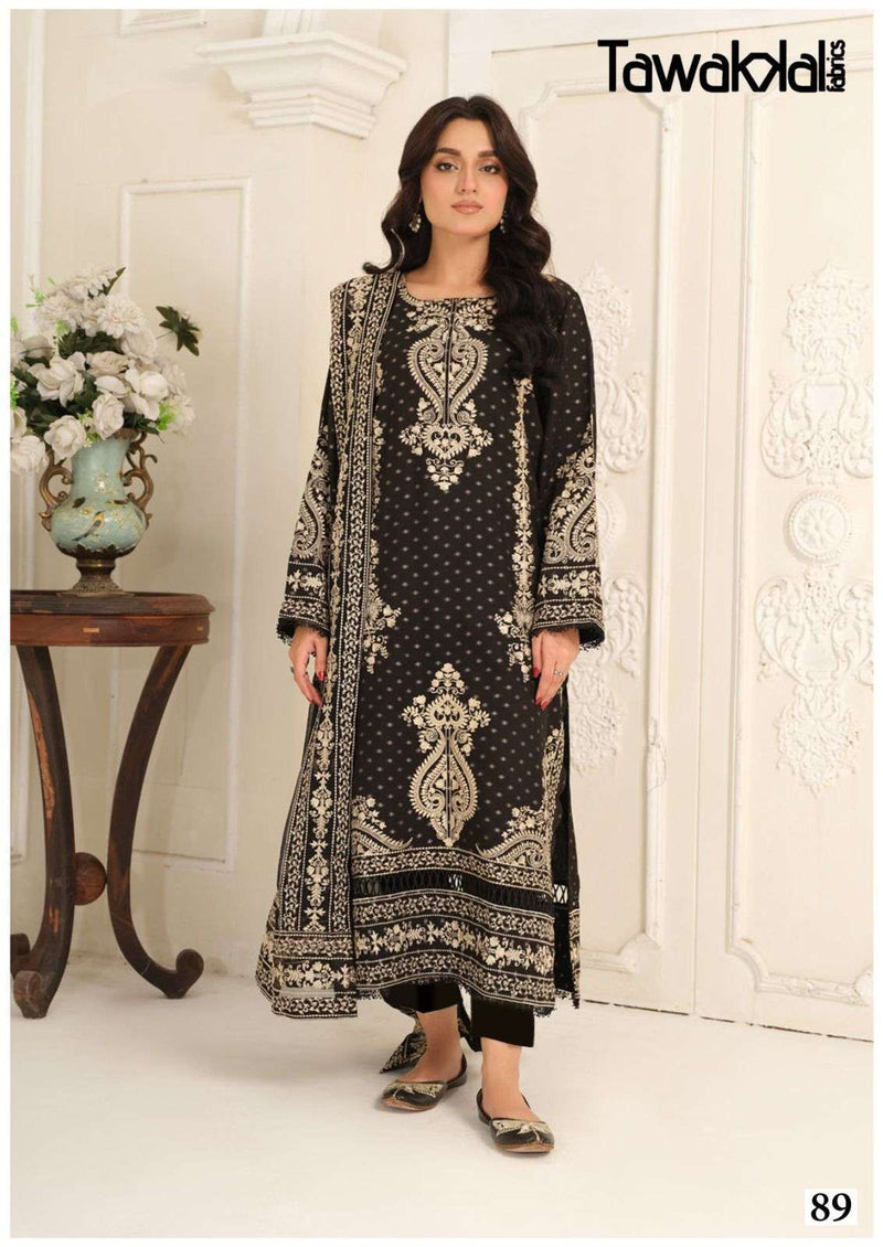 Tawakkal Fabrics Mehroz Luxury Heavy Lawn Cotton Collection Vol 9 Pakistani Suit