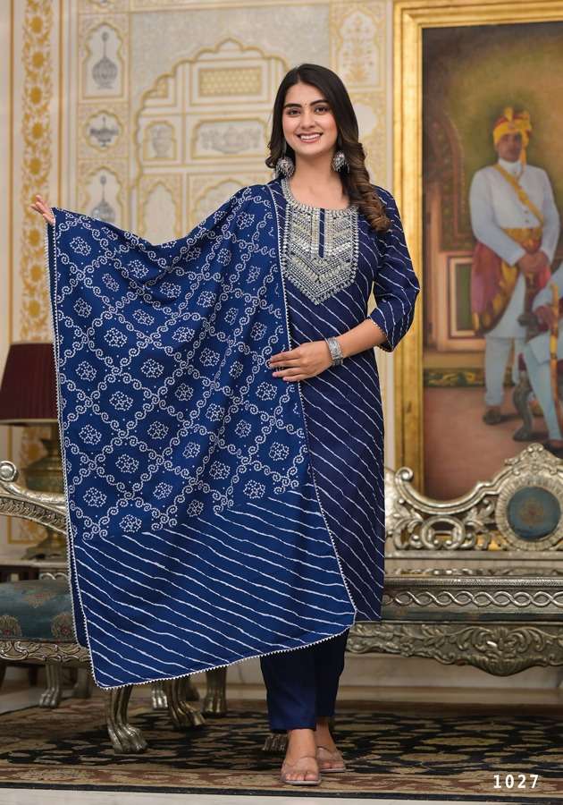 Traditional Elegance Tanisha Vol 4 Cotton Fancy Designer Combo Set Kurti
