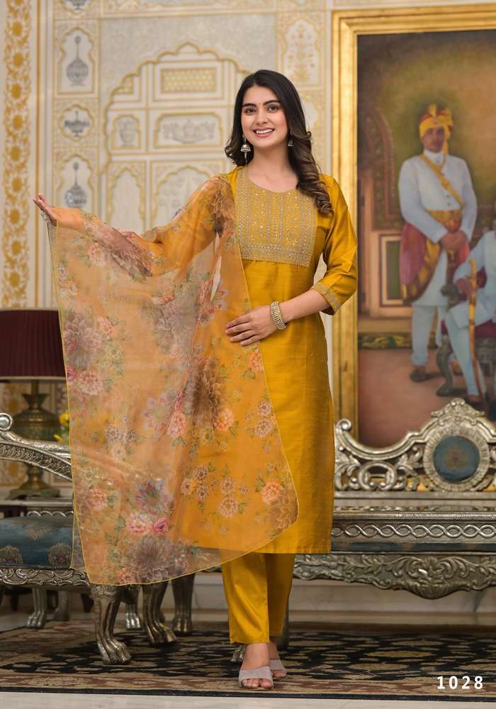 Traditional Elegance Tanisha Vol 4 Cotton Fancy Designer Combo Set Kurti