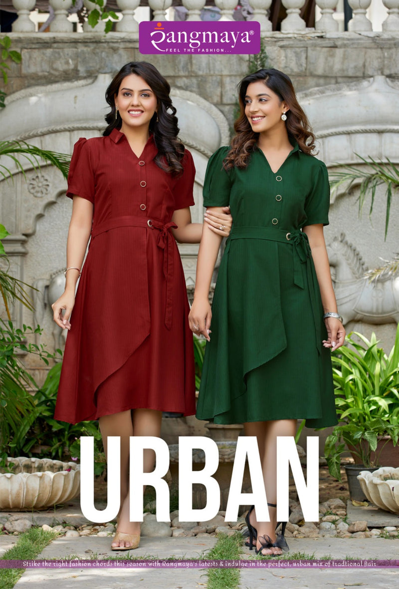 Rangmaya Urban Fancy Western Readymade Designer Kurti Collection
