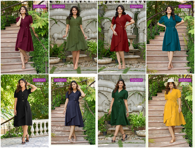 Rangmaya Urban Fancy Western Readymade Designer Kurti Collection