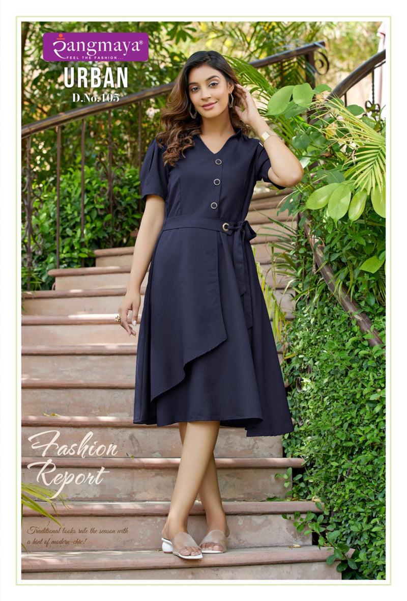Rangmaya Urban Fancy Western Readymade Designer Kurti Collection