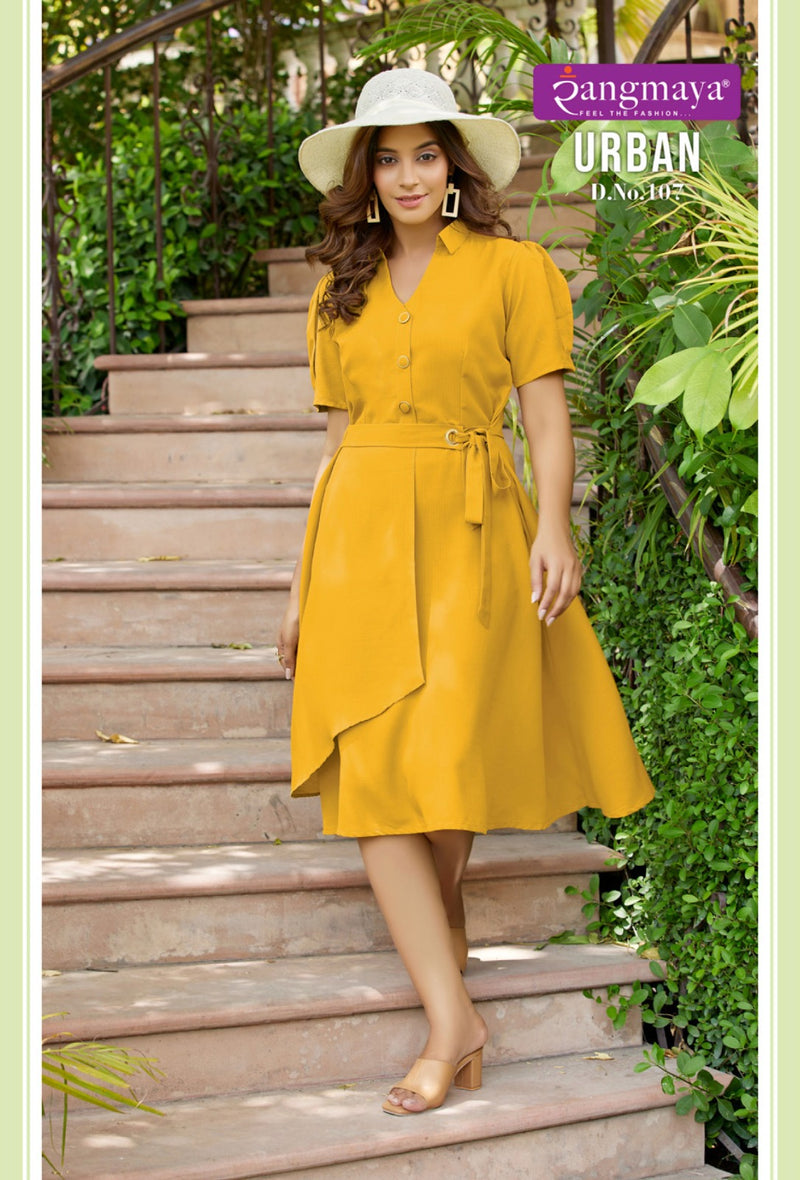 Rangmaya Urban Fancy Western Readymade Designer Kurti Collection