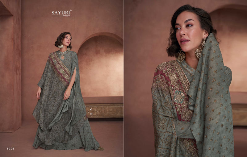 Sayuri Designer Utsav Real Georgette Beautiful Designer Ready Made Party Wear Suits