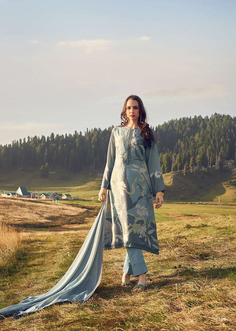 Prm Trendz Vaari Pashmina Digital Printed With Work Fancy Salwar Suit Collection