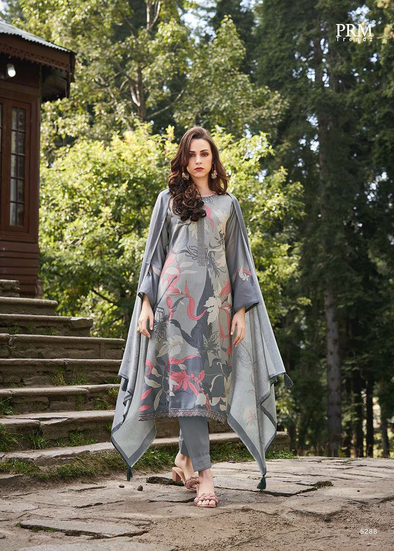 Prm Trendz Vaari Pashmina Digital Printed With Work Fancy Salwar Suit Collection