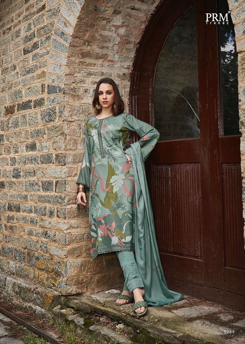 Prm Trendz Vaari Pashmina Digital Printed With Work Fancy Salwar Suit Collection