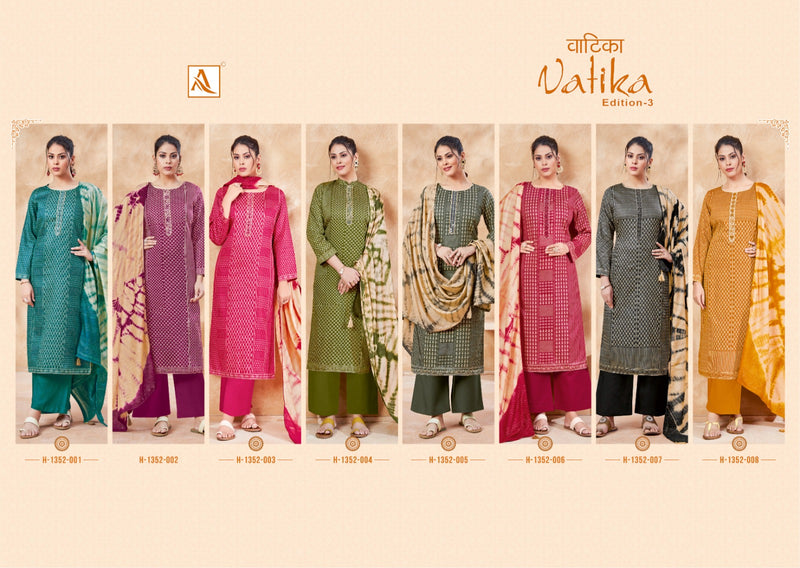 Alok Suits Vatika Edition Vol 3 Jam Cotton Designer Salwar Suits