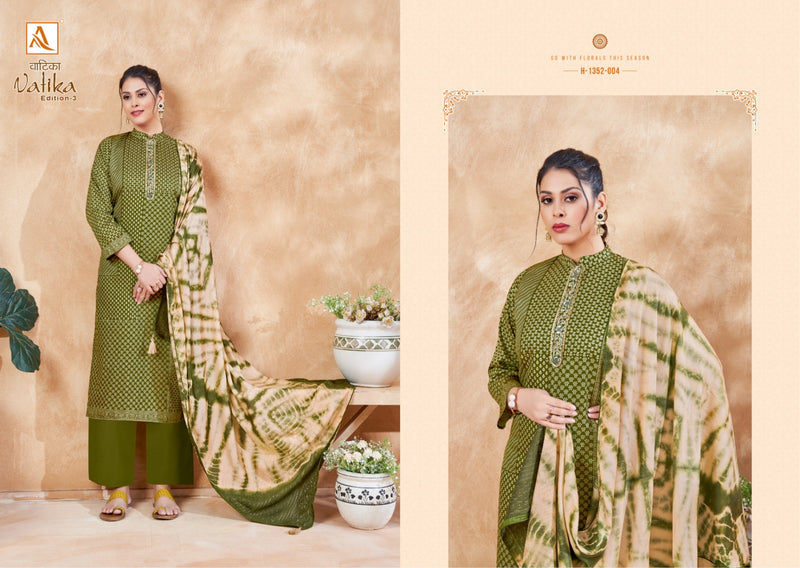 Alok Suits Vatika Edition Vol 3 Jam Cotton Designer Salwar Suits