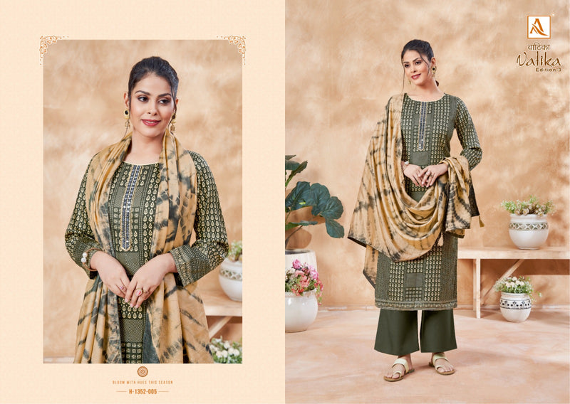 Alok Suits Vatika Edition Vol 3 Jam Cotton Designer Salwar Suits