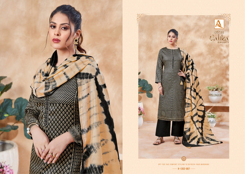 Alok Suits Vatika Edition Vol 3 Jam Cotton Designer Salwar Suits