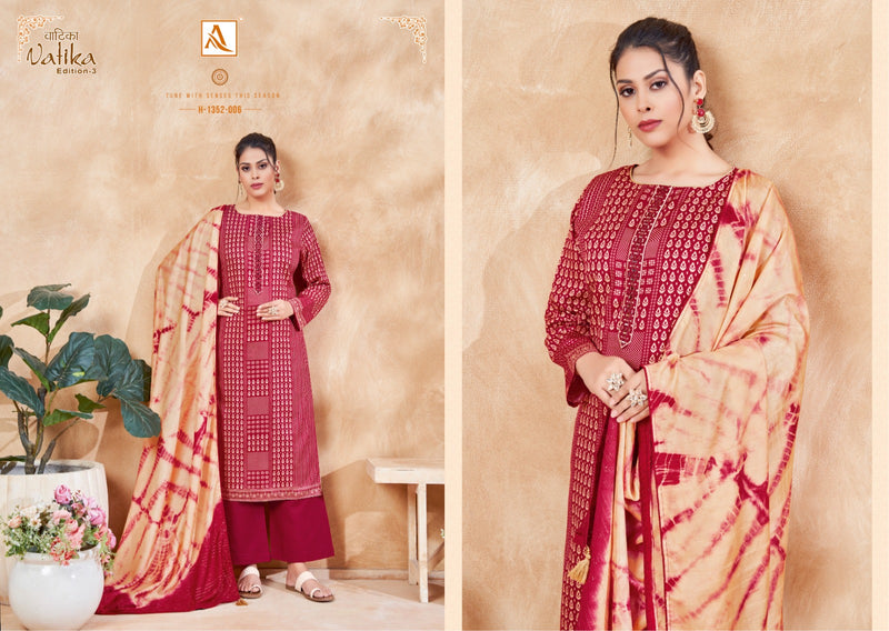 Alok Suits Vatika Edition Vol 3 Jam Cotton Designer Salwar Suits