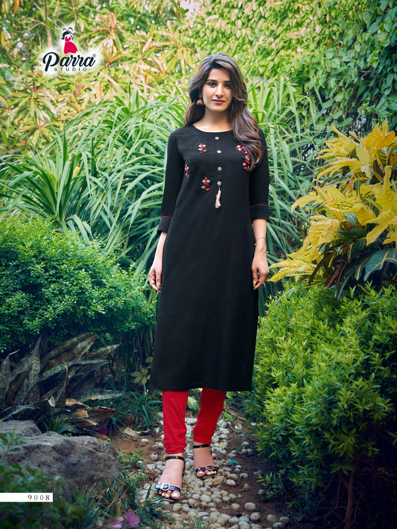 Parra Studio Vastram Vol 9 Rayon With Fancy Designer Kurtis