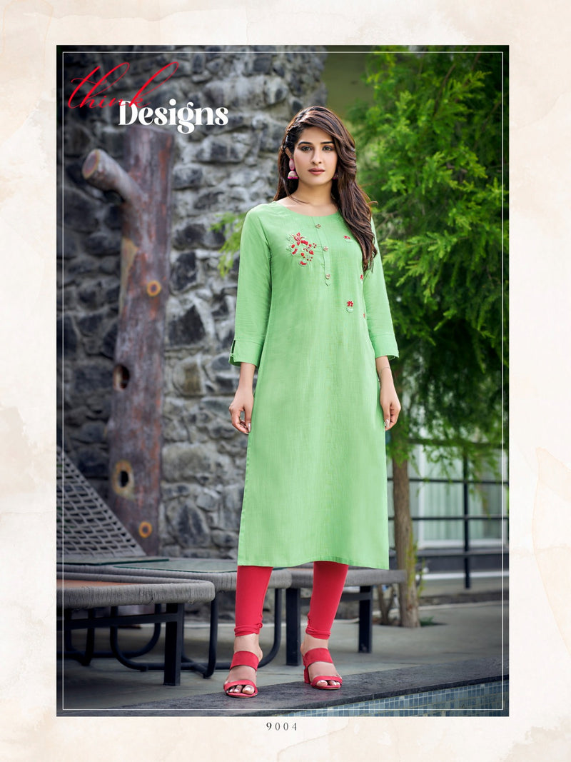 Parra Studio Vastram Vol 9 Rayon With Fancy Designer Kurtis