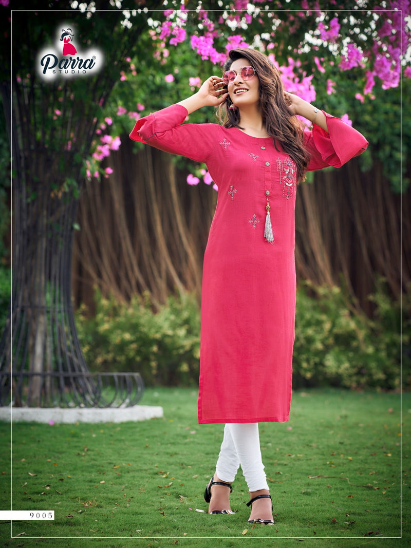Parra Studio Vastram Vol 9 Rayon With Fancy Designer Kurtis