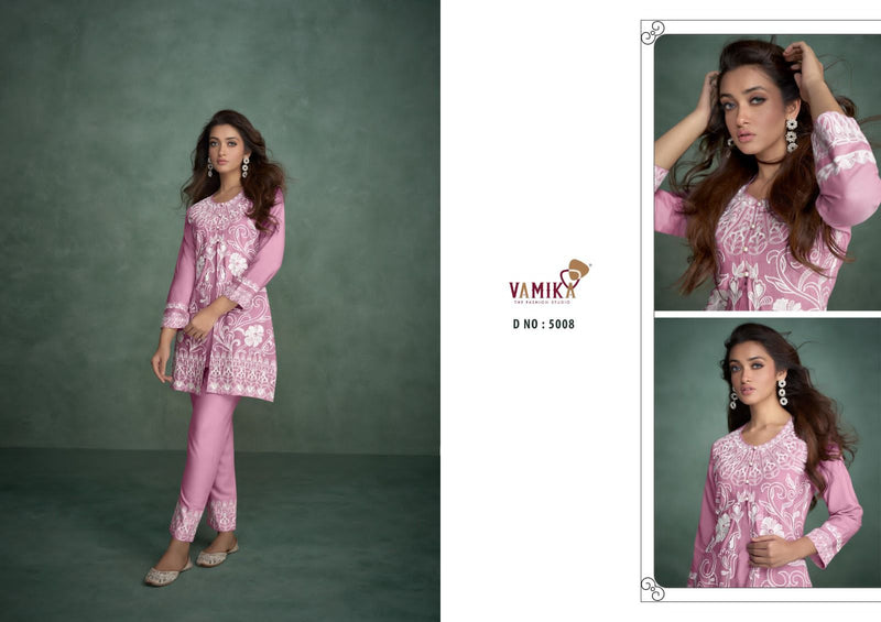 Vamika Veera Vol 2 Rayon Heavy Designer Party Wear Kurtis