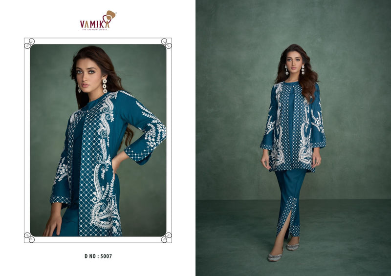 Vamika Veera Vol 2 Rayon Heavy Designer Party Wear Kurtis