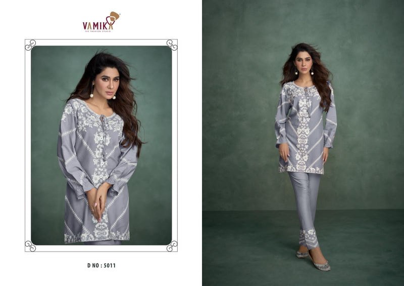 Vamika Veera Vol 2 Rayon Heavy Designer Party Wear Kurtis