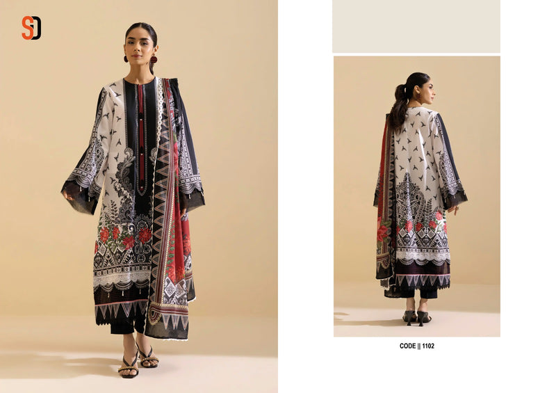 Sharaddha Designer Vintag Vol 11 Lawn Cotton Printed With Heavy Embroidery Patch Work Suits