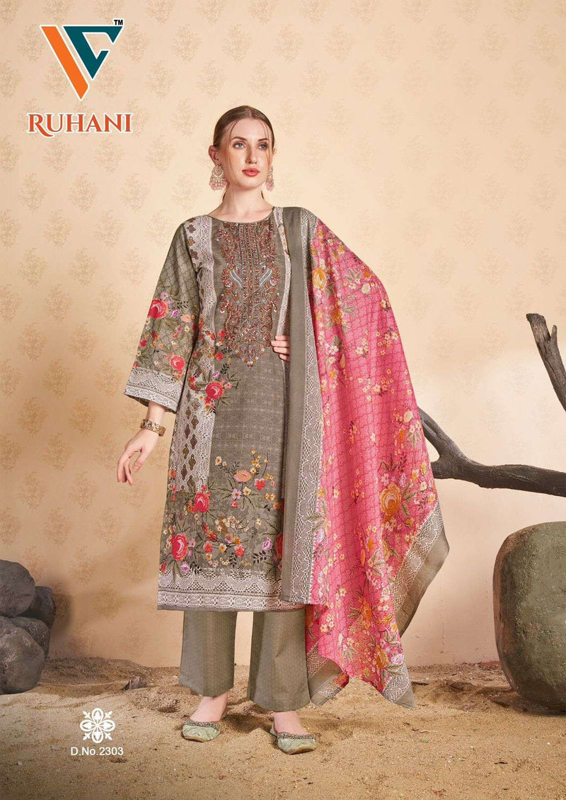 Vandana Creation Ruhani Vol 23 Pure Cotton Digital Print Work Salwar Suit