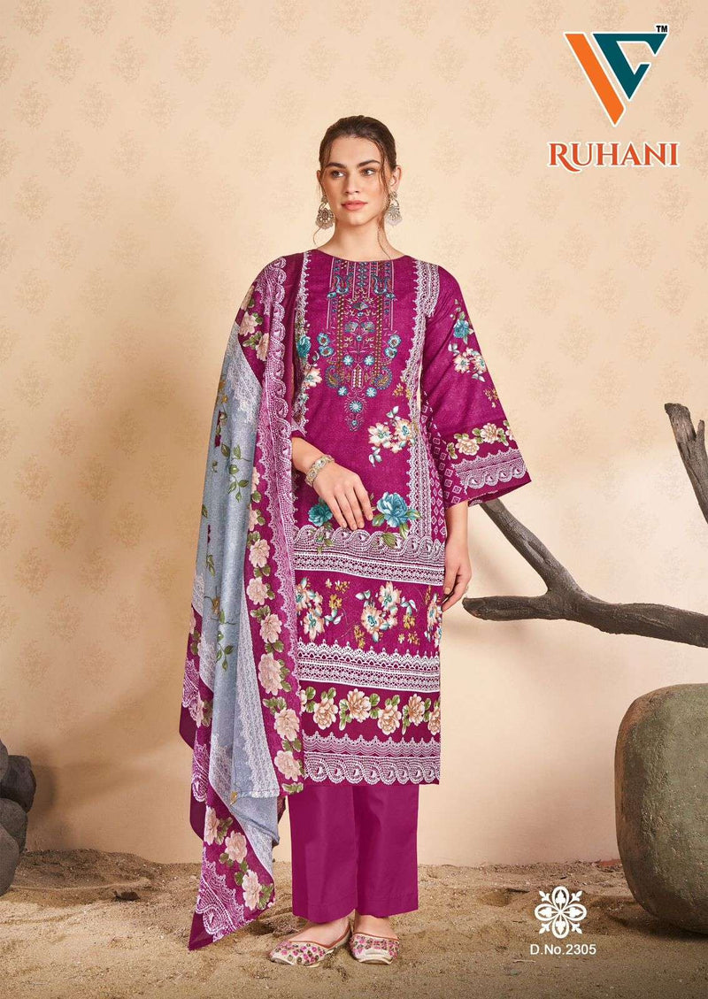 Vandana Creation Ruhani Vol 23 Pure Cotton Digital Print Work Salwar Suit