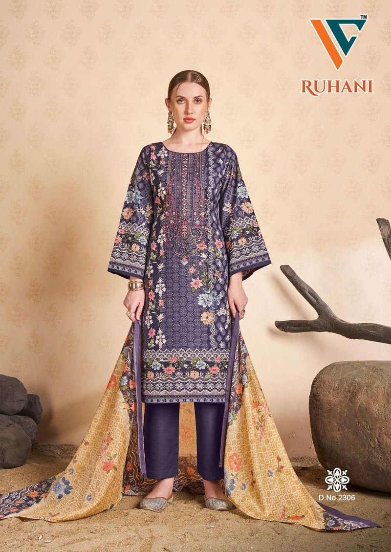 Vandana Creation Ruhani Vol 23 Pure Cotton Digital Print Work Salwar Suit