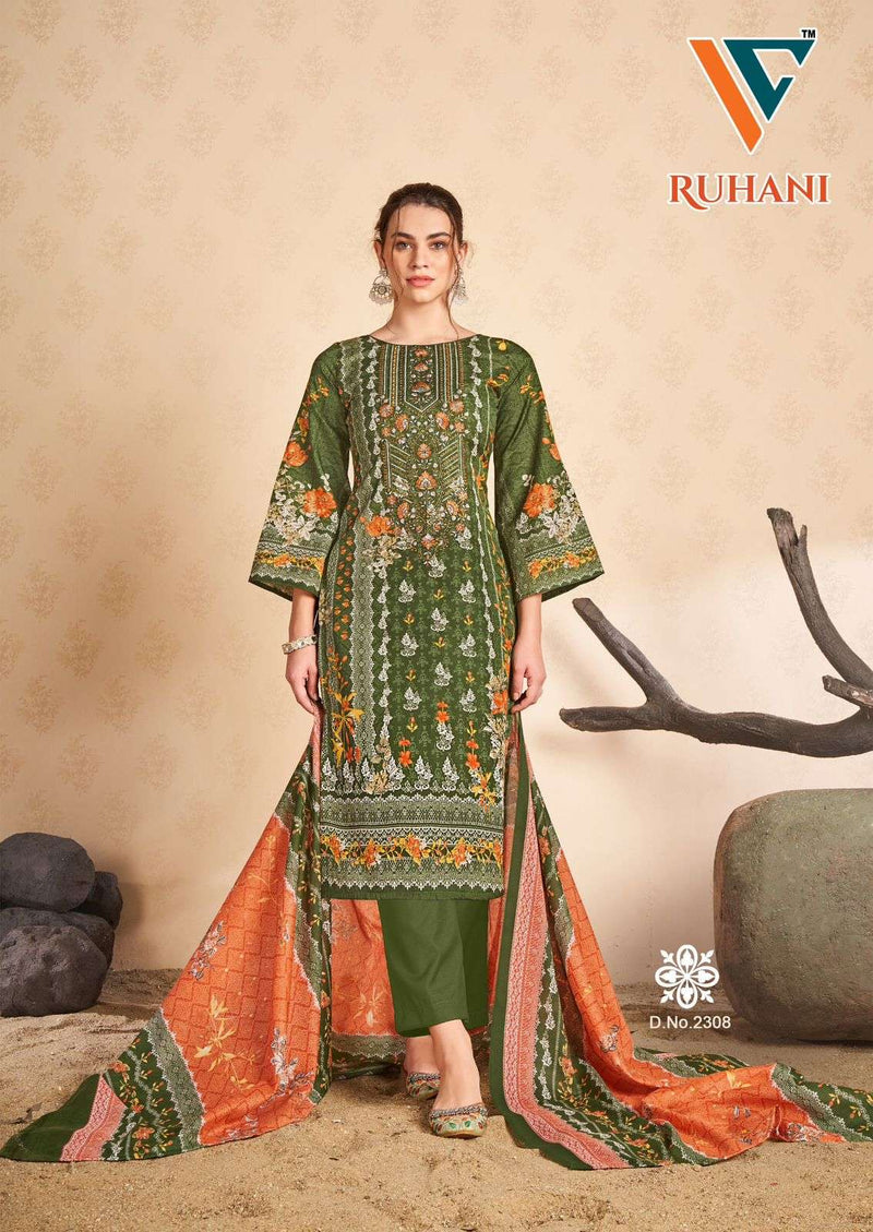 Vandana Creation Ruhani Vol 23 Pure Cotton Digital Print Work Salwar Suit