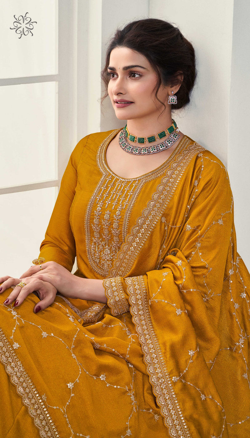 Vinay Fashion Aaliya Vol 2 Silk Georgette Heavy Embroidery Anarkali Designer Salwar Kameez