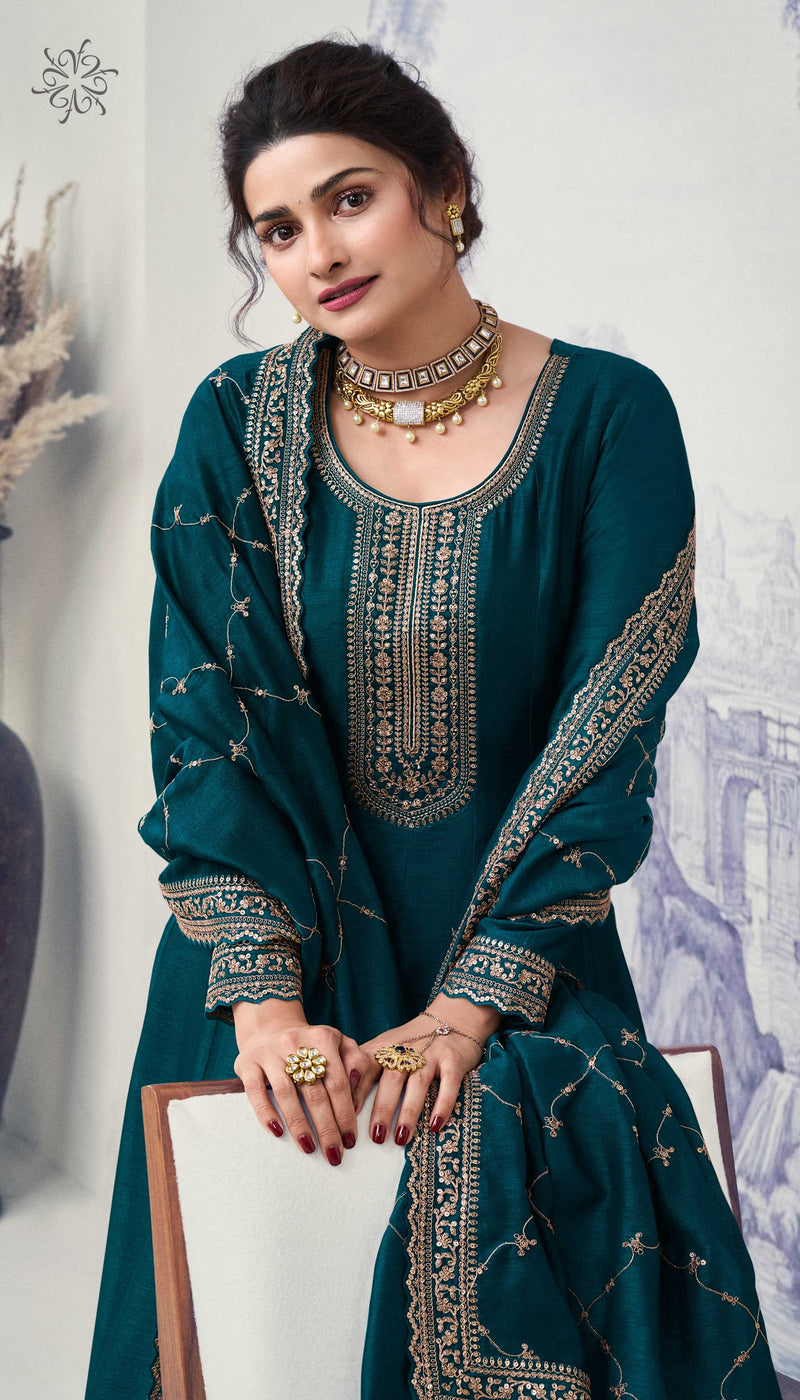 Vinay Fashion Aaliya Vol 2 Silk Georgette Heavy Embroidery Anarkali Designer Salwar Kameez