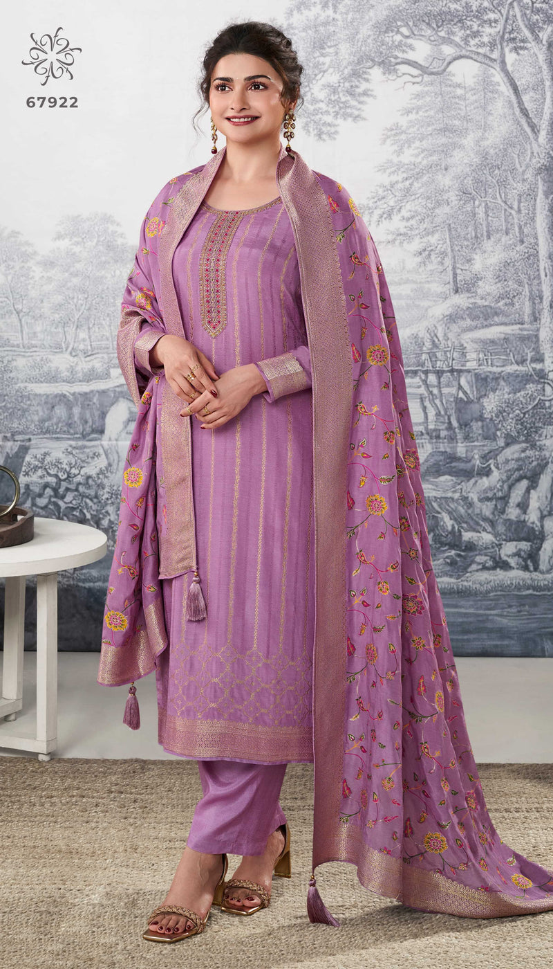 Vinay Fashion Sanaya Vol 2 Jacquard With Flat Jari Thread Weaving Designer Salwar Kameez