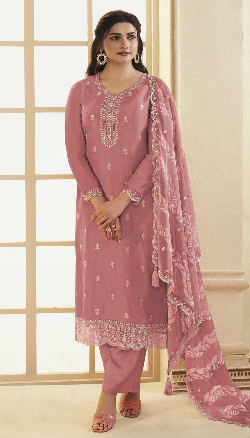 Vinay Fashion Shohini Embroidered Dola Printed Organza Work Salwar Suit