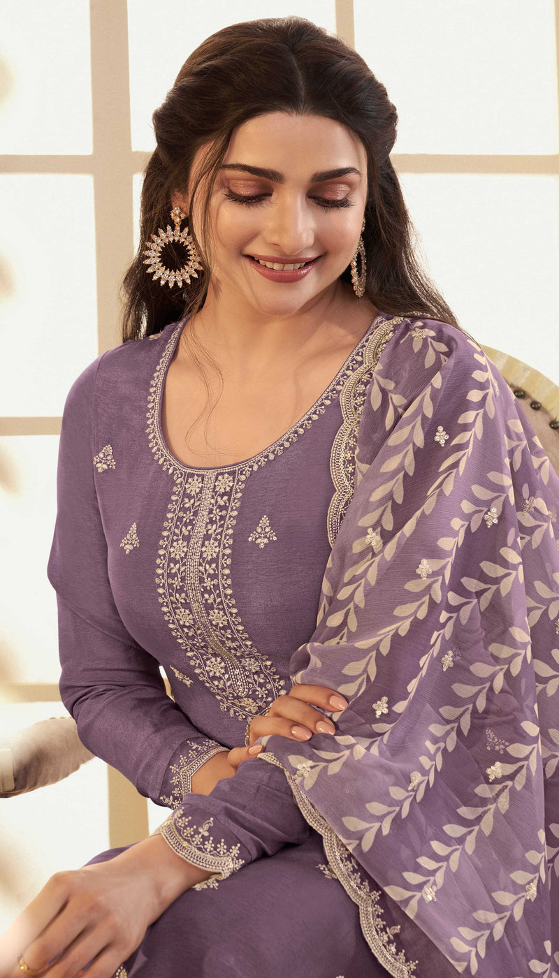 Vinay Fashion Shohini Embroidered Dola Printed Organza Work Salwar Suit