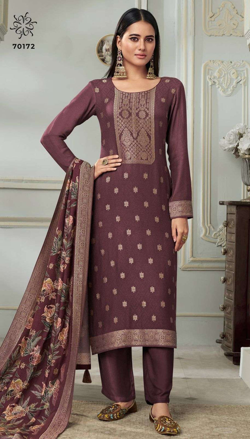 Vinay Fashion Aadhira Vol 7 Viscose Pashmina Jacquard Designer Salwar Suit