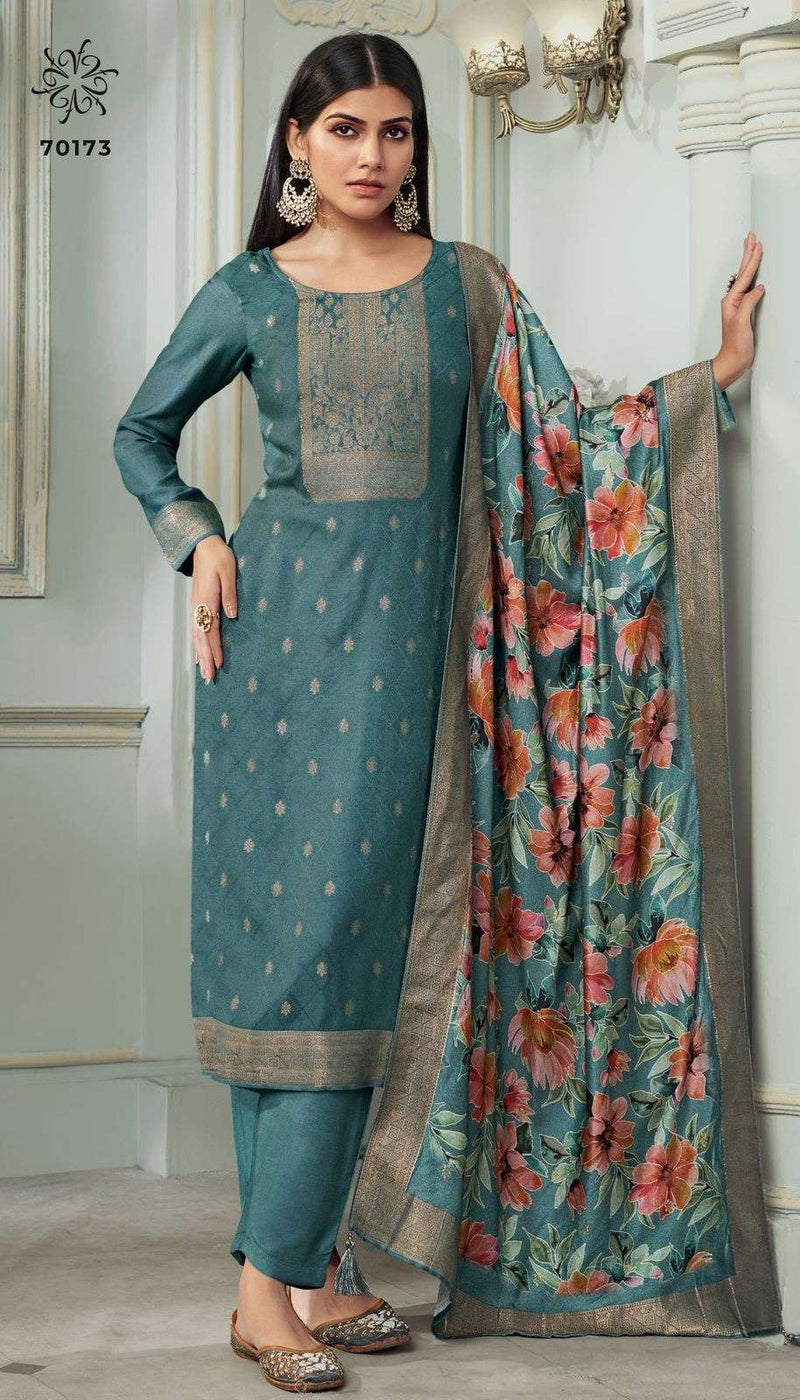Vinay Fashion Aadhira Vol 7 Viscose Pashmina Jacquard Designer Salwar Suit