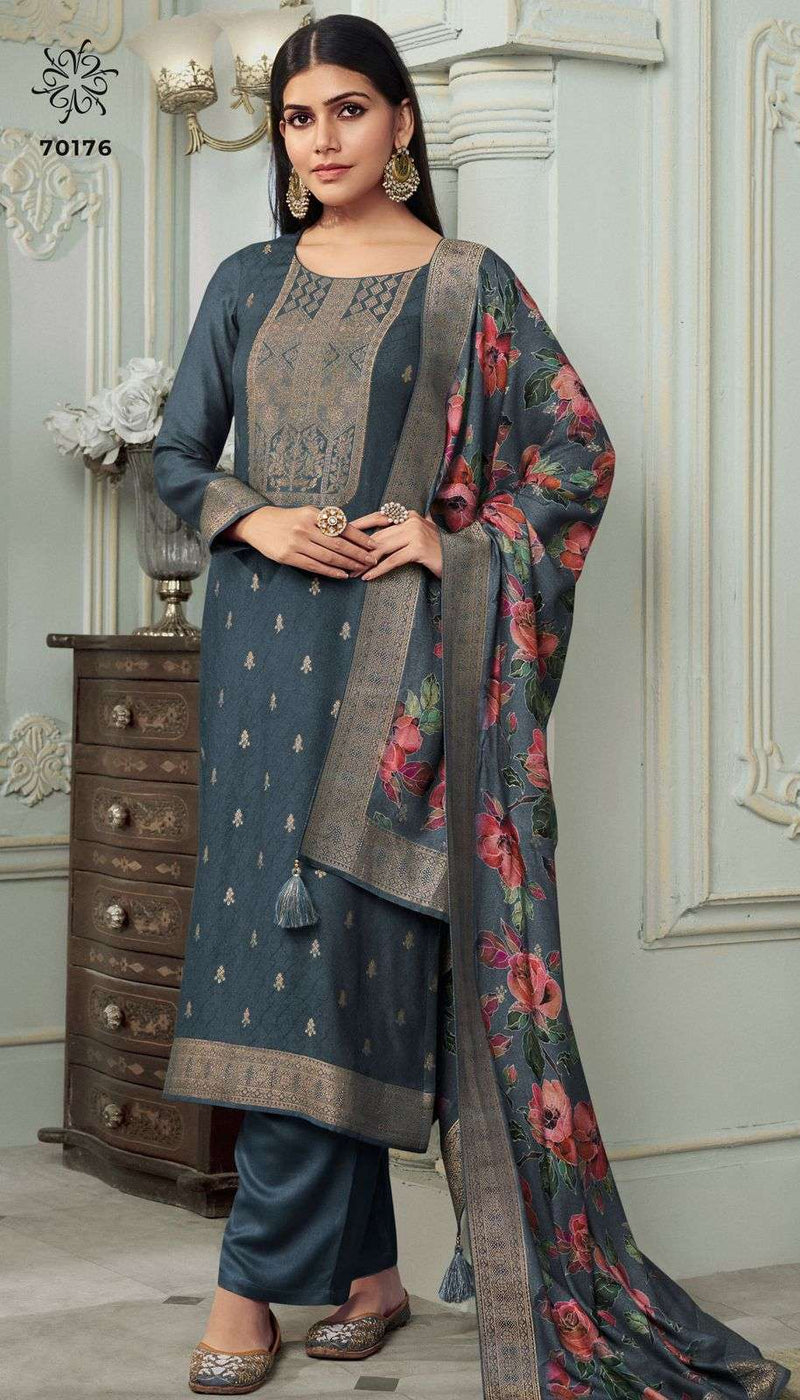 Vinay Fashion Aadhira Vol 7 Viscose Pashmina Jacquard Designer Salwar Suit