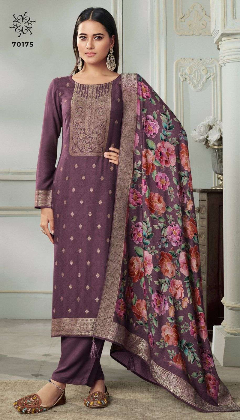 Vinay Fashion Aadhira Vol 7 Viscose Pashmina Jacquard Designer Salwar Suit