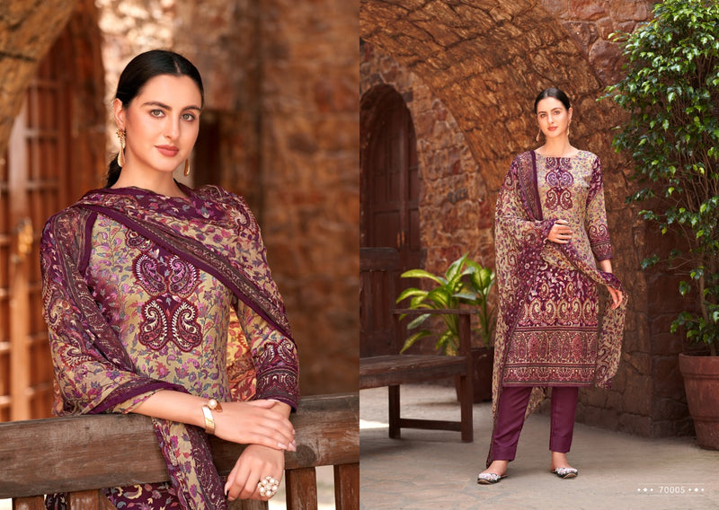 Skt Suits Winter Collection Pashmina Digital Printed Salwar Suit Collection