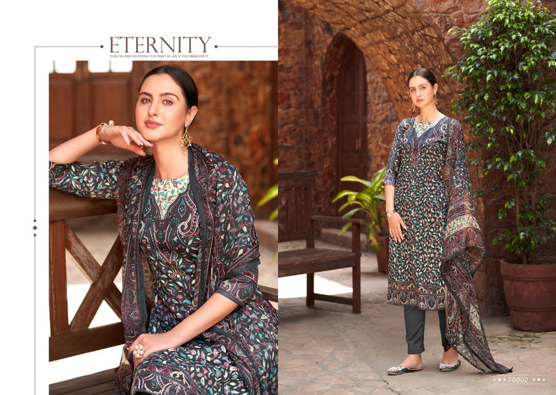 Skt Suits Winter Collection Pashmina Digital Printed Salwar Suit Collection