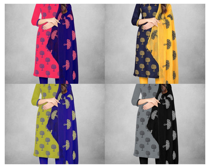 Mf Non Catalogue 50015 Fancy Regular Wear Dress Material Suits