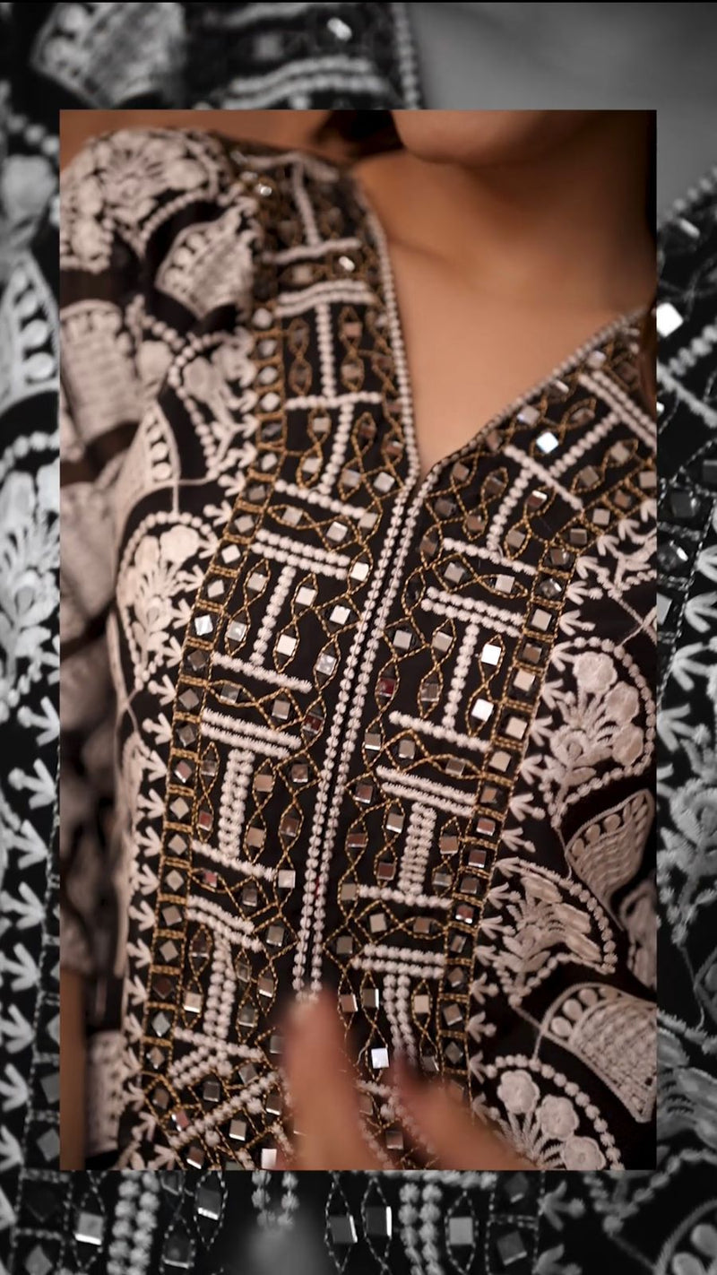 Lg D No 1759 Fox Georgette With Embroidered Readymade Kurti Collection