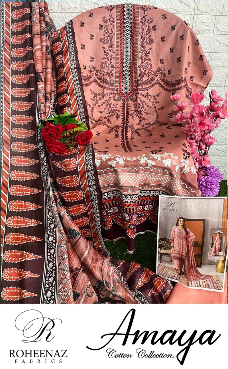 Roheenaz Fabrics Amaya Cotton Collection  Salwar Kameez
