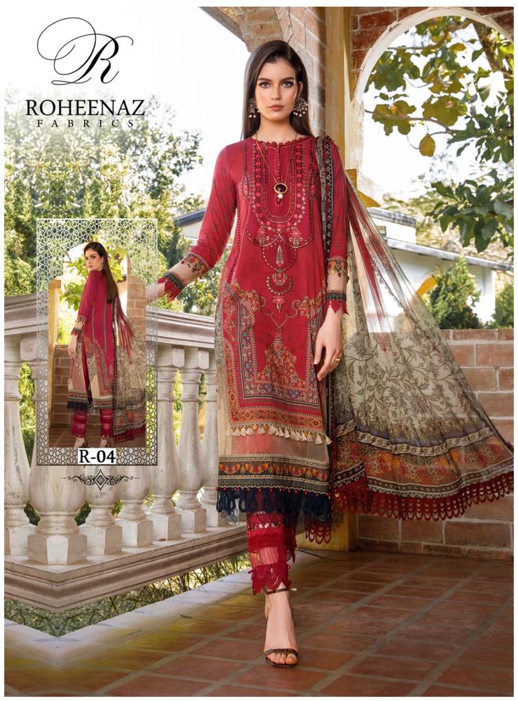 Roheenaz Fabrics Amaya Cotton Collection  Salwar Kameez