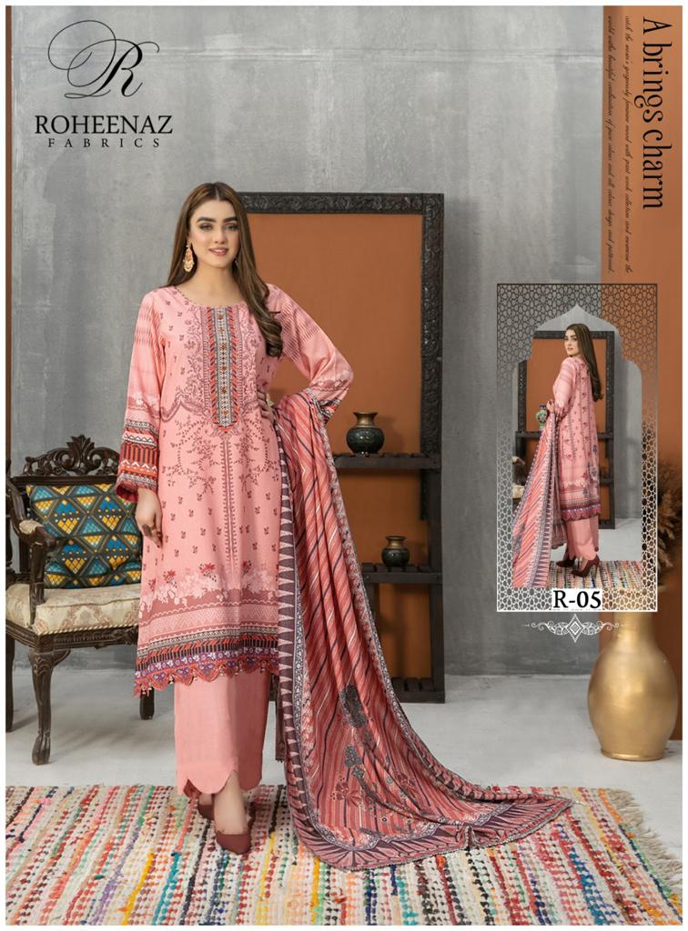 Roheenaz Fabrics Amaya Cotton Collection  Salwar Kameez