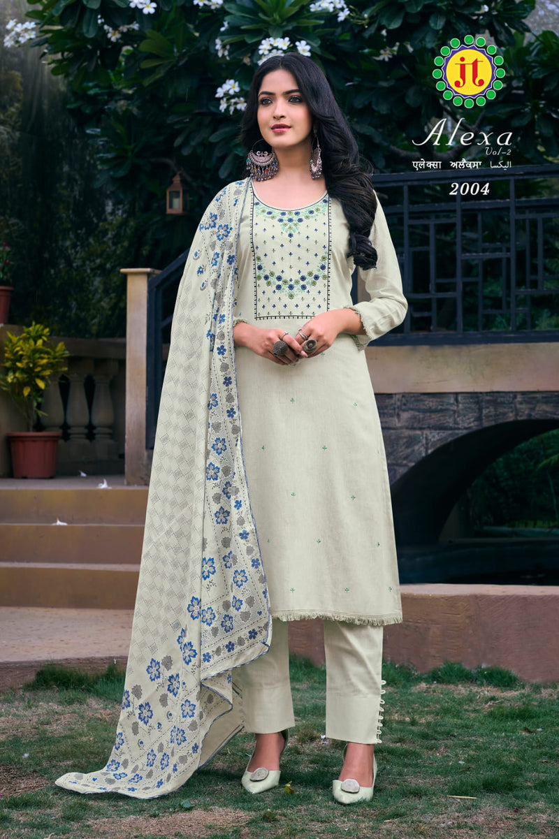 Jamatmal Tilokchand Alexa Pure Heavy Cotton Salwar Kameez