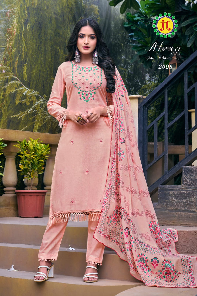 Jamatmal Tilokchand Alexa Pure Heavy Cotton Salwar Kameez