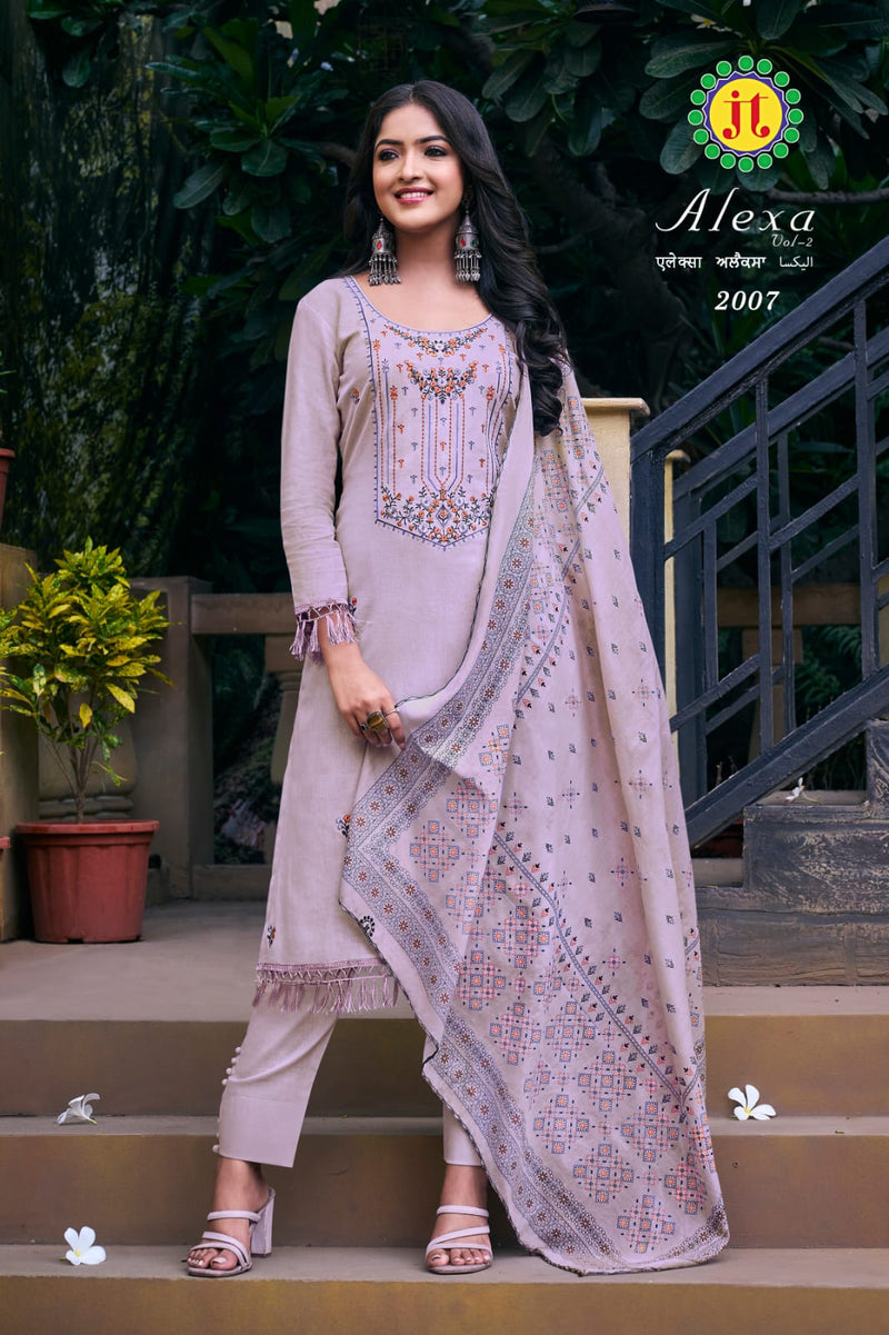 Jamatmal Tilokchand Alexa Pure Heavy Cotton Salwar Kameez