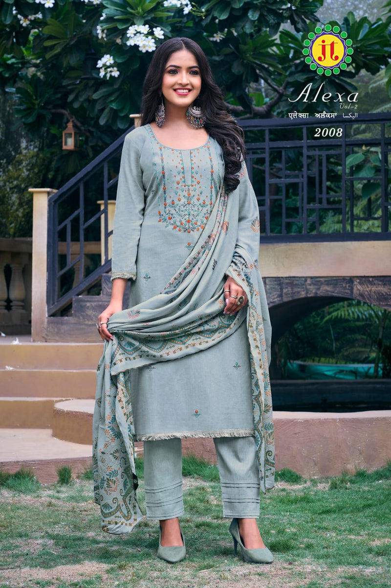 Jamatmal Tilokchand Alexa Pure Heavy Cotton Salwar Kameez
