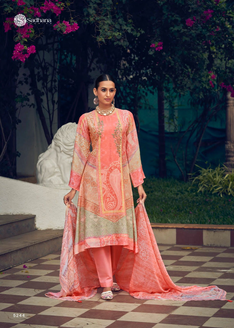 Sadhana Fashion Mehtaab Vol 4 Pure Jam Cotton With Fency Work Salwar Kameez